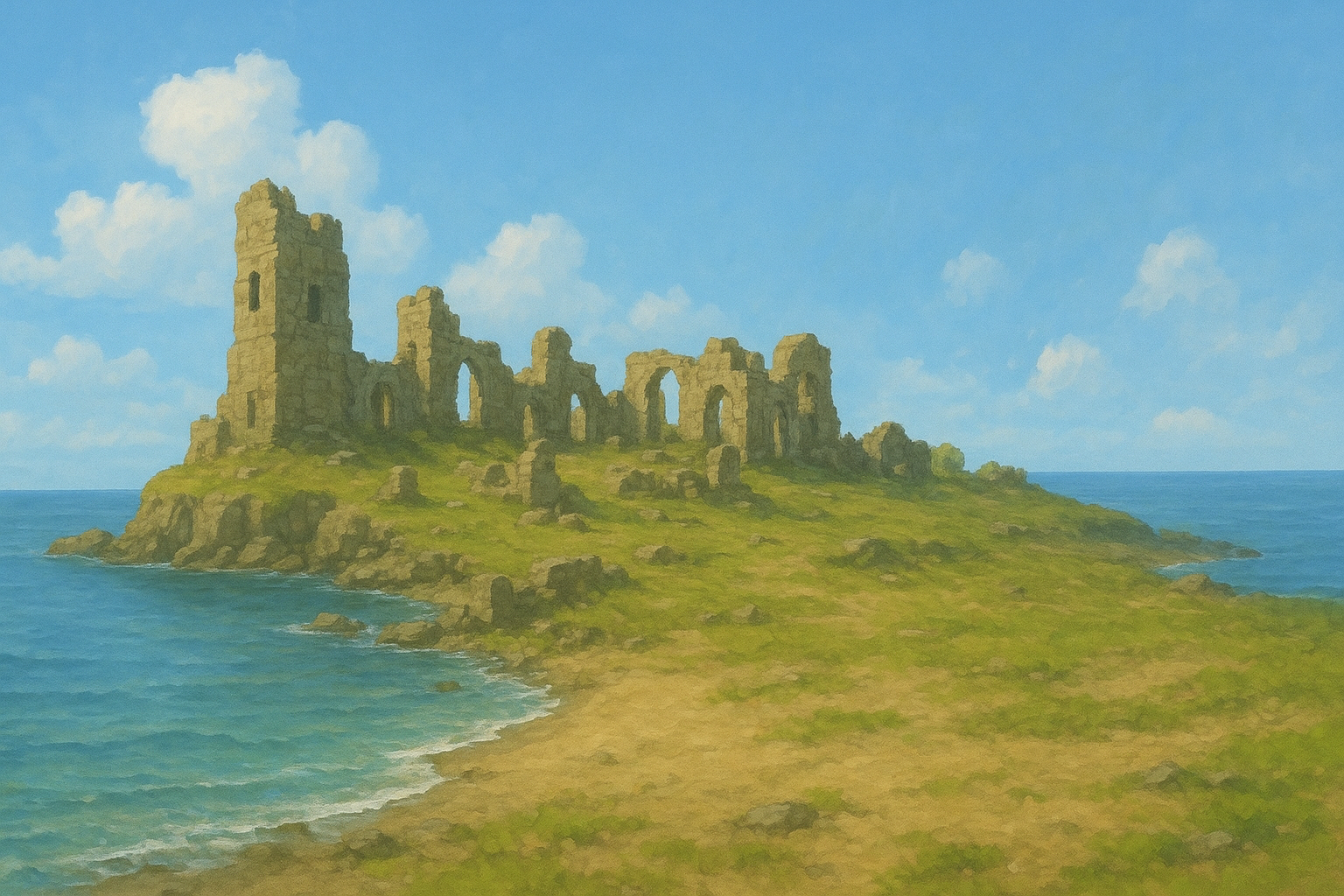 Dragon Peninsula Background