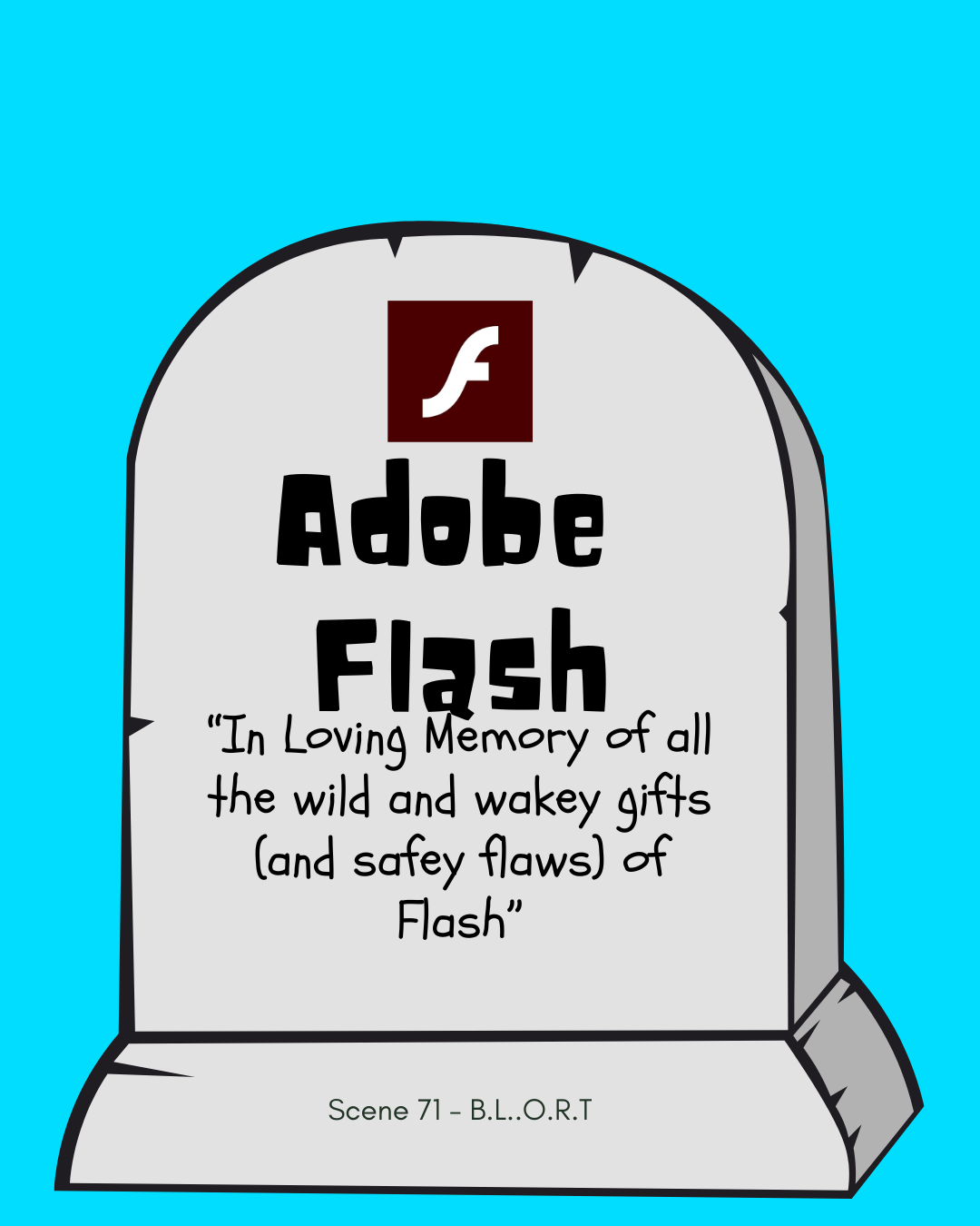 Adobe Flash Grave